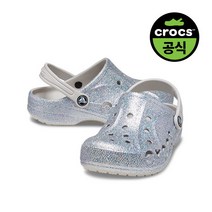 [크록스] 공식_ 키즈 BAYA GLITTER CLOG K SV (23SKCL207015)