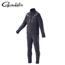 가마가츠 바다낚시복 갯바위낚시 슈트 내피 GM-3528, 블랙LL-530575