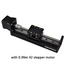 리니어모터 가이드모터 CNC 3D 프린터 미니어처 선형 가이드 키트 T8 사다리꼴 스크류 피치 2mm8mm 슬라이, 03 T8_03 8mm Pitch--50MM