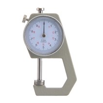 0 ~ 20mm 범위 측정 도구 0.1mm 해상도 라운드 다이얼 두께 게이지