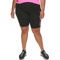 DKNY 스포츠 여성 스트래치 로고 Activewear 바이크 쇼트 애슬레틱 플러스 BHFO 4561 289833