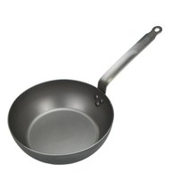 De Buyer 드부이에 미네랄 웍 중식 깊은 프라이팬 24cm, 1개