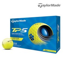 테일러메이드 2021 TP5 YELLOW 골프공 TM1HU21N76031, 선택완료, 옐로우:NS