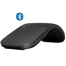 ARC 무선 마우스 블루투스 터치 아크 무소음 휴대용 접이식 마우스, 흰색 2.4G 무선 버전, ARC4.0