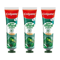 태국 콩알 치약 / Colgate 허벌 디톡스 농축 치약 / 오리엔탈 Mint 76g x 3 팩, 3개