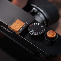 라이카 M10 M11 핫슈커버 뷰파인더 마개 호환 악세서리 셔터 심리스 커스텀 원목 핸드메이드, E.사막 철 세트
