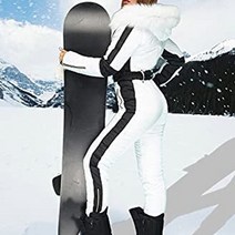 스키복 스노우보드 세트 여성 겨울 야외 스포츠 스위트 점프수트 탈착식 칼라 방수 방풍 스포츠 지퍼