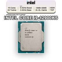 인텔 코어 i9 12900KS CPU 프로세서 새로운 3.4 GHz 16 20-4 스레드, 한개옵션0
