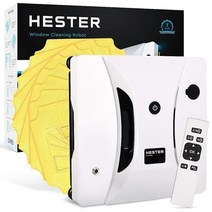 Hester 줄무늬 없는 극세사 창문 클리닝 천: 초미세 흡수성 얼룩 없는 창문에 효과적(5팩), Window Cleaning Robot & Vacuum