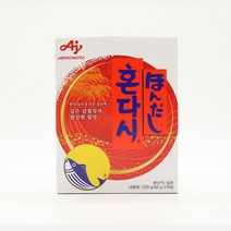 아지노모도 가다랑어 혼다시 조미료120g, 4개, 120g