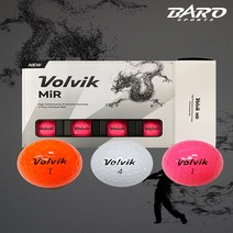 볼빅 MIR 12구 2022 컬러골프공, 볼빅미르 12구-핑크, 12개, 12개