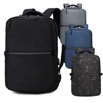 도난방지 잠금장치 내장 심플 방수 백팩 회사 정장핏