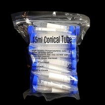 코니칼 튜브 15ml 코니컬 케미칼 실험 눈금 원심 분리 뚜껑 캡 생명 과학 실험 연구 도구 물품 멸균별사탕마켓, 15ml(이벤트)