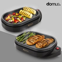 1인용 미니 전기그릴 자취 고기 혼술 캠핑 불판, 낭만그릴(뚜껑없는모델)