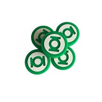 5pcs 소매 테니스 라켓 진동 Dampeners 실리콘 방진 충격 흡수기, [04] green