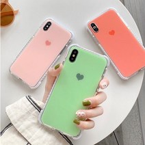 기타 바보사랑[키스맥]크레파스 탱크 케이스(아이폰X/XS)[무료배송], 오렌지