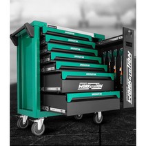 자동차 수리 공구 서랍 카트 도구 상자 정비함 캐비닛, F