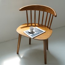 밀랑 발리 원목 식탁 인테리어 의자 4colors, 화이트