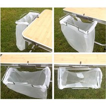 캠핑 바베큐 테이블용 쓰레기 봉투걸이 분리수거용