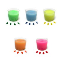 캔들 고체 색 염료(색소) 네온 다이아몬드 다이 향초 재료 꾸미기 DIY, 네온오렌지