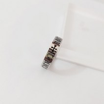 묵주반지 천주교 십자가 가톨릭선물 빈티지 남자 새겨진 스테인레스 스틸 크로스 밴드 스타일 바이커 실버 펑크 Hiphop 어 보석 소년 친구
