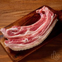 정육육 국내산 프리미엄 생삼겹살 돈 립 스테이크 뼈삼겹 갈빗대 [냉장] 300g 500g, 프리미엄 삼겹살, 5cm통삼겹살