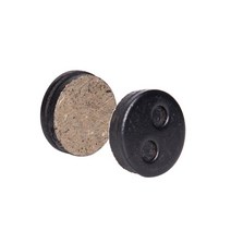 킥보드 electric bicycle brake수지 브레이크 패드 산악 자전거 MTB 강력한 성능 원형 전기 스쿠터 안, 01 1 pair, 한개옵션1
