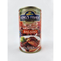 (인도네시아) 튀긴정어리 통조림(발라도) 155g (Fried Sardines in BALADO)