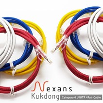 극동전선 넥상스 NKD42R.660 제작 랜케이블 그레이 (7M CAT.6 UTP), 1개