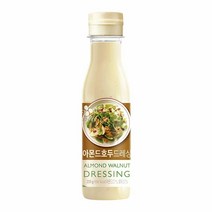 CJ 맛집 요리레시피 엄마손맛 아몬드 호두 드레싱 230g 캠핑, 1개