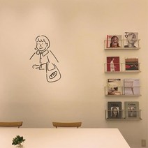 커피 전문점 일러스트 인테리어 스티커 감성 꾸미기