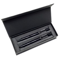 라미 lamy 사파리 블랙 샤이니블랙 샤프+볼펜세트, (선물포장)사파리 블랙 샤프+볼펜세트