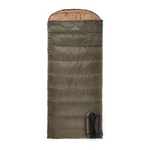 TETON 스포츠 셀시우스 침낭, Right, Green Poly Liner