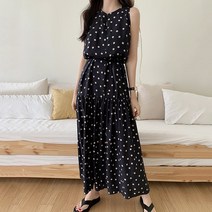 탑온탑 지퍼도트슬리브리스원피스 TP2215027