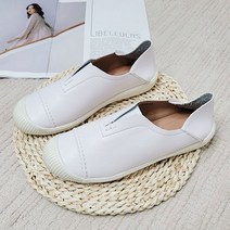 구두모모 슬로야 가죽 바부슈 스니커즈