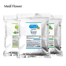 메디플라워 모델링팩 1kg 9종 중 택1+2개 이상 구매시 팩도구 3종, 알로에/1kg