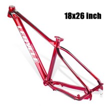 알루미늄 합금 산악 자전거 프레임 26/27.5/29er 더블 디스크 브레이크 하드 테일 AM 오프로드 MTB 16/18 인치 프레임, 2-18x26