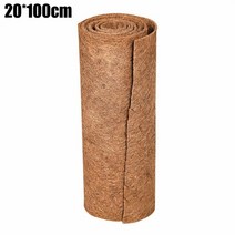 야자 매트 10m 코코넛 천연 코코넛 섬유 라이너 정원 스노우 그라운드 애완 동물 카펫, 20x100cm