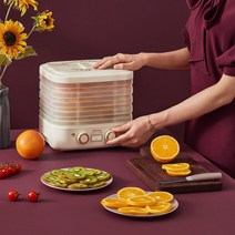 RichMagic 5단 음식건조기 가정용건과기, 화이트