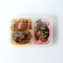 피크닉하우스 일회용내열용기 HY2칸, 15개입, 2개