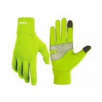 알럽핏 레져 실리콘 미끄럼 방지 터치 장갑, 로즈레드