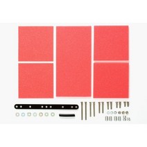 TM15492/[미니카부품] 브레이크 스펀지 세트(Brake Sponge Set 1/2/3mm Red)