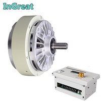 25nm 2.5kg 마그네틱 파우더 브레이크 단일 샤프트 dc24v 인쇄 염색기 185v-265vac 3a 수동 장력 컨트롤러, 한개옵션0
