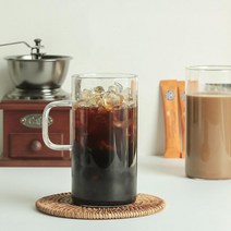 예쁜머그컵 모던심플 유리커피잔1p 집들이선물 유리잔, 옵션 인크레마 유리컵 650ml (1p)