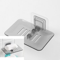 접착식 비누받침대 블랙 물빠짐비누받침대 비누보관 도자기비누받침대 빨래비누케이스 여행용비누케이스 비누
