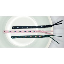 DIY 비즈 가죽팔찌 만들기 재료 키트 수업 진로 방과후 수업 체험, 없음, 그린