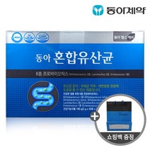 동아) 혼합 유산균 2000mg x 90포 6종 프로바이오틱스, 60g, 1팩