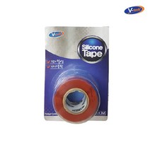 브이텍 실리콘 테이프 방수 틈새차단 25mm x 3M 적색