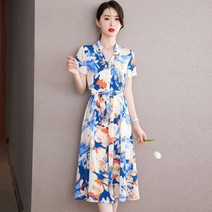 HOTLUX 동남아원피스 플라워원피스 휴양지룩 바캉스원피스 바캉스룩 퀸잇 카라원피스 쉬폰 원피스XD2SS