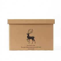 종이정리함 DIY 크라프트 종이박스 39x28, 상세페이지 참조